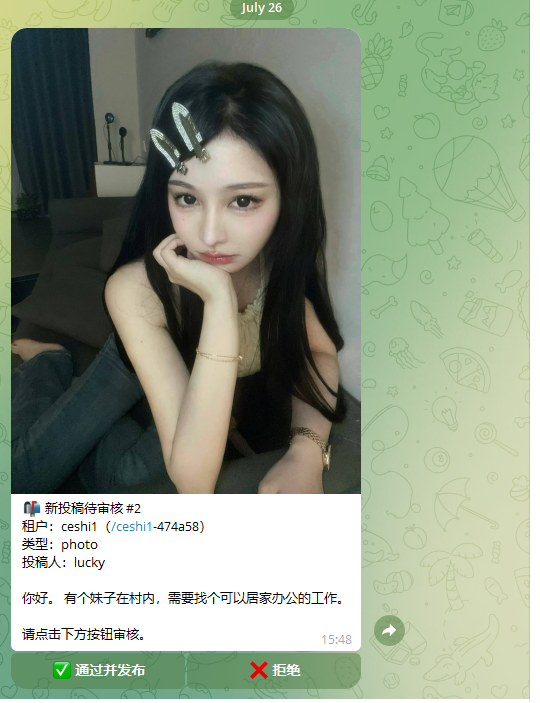 TG投稿自动发布群组/频道/网页